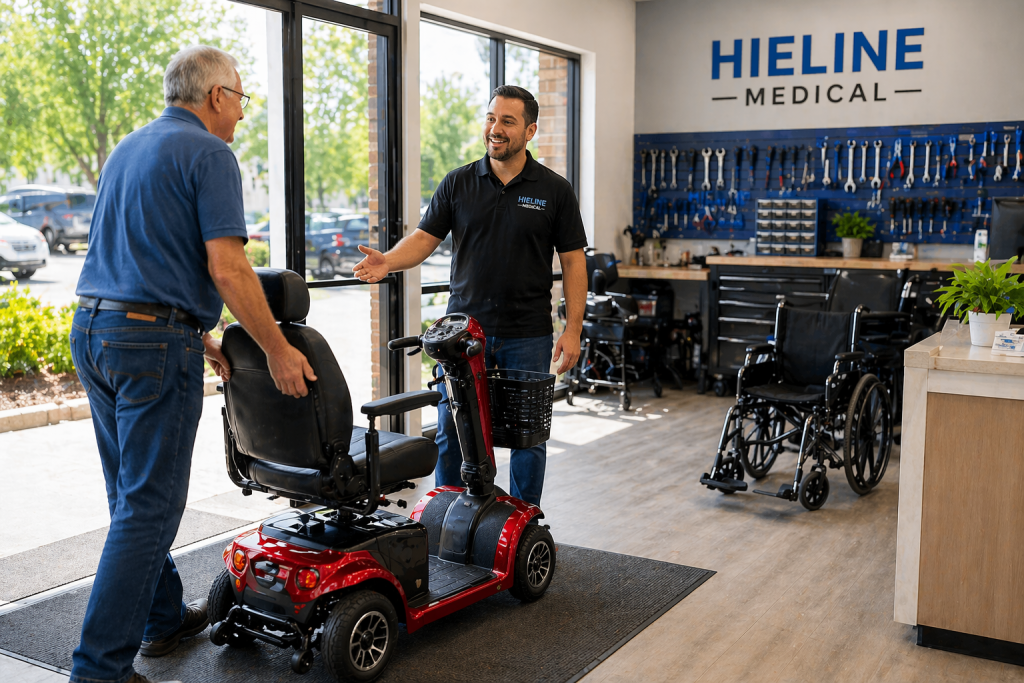 Bring equipment to our Plano repair shop