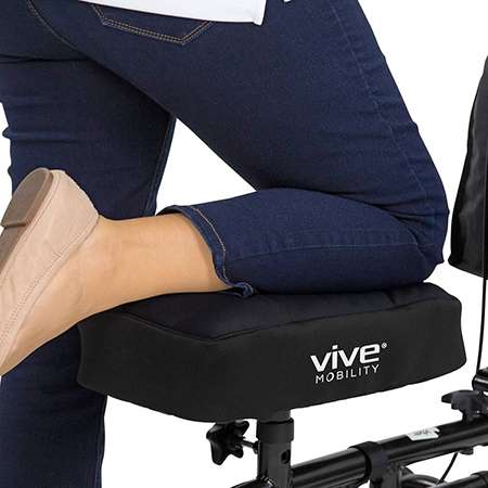 Foam knee walker pad