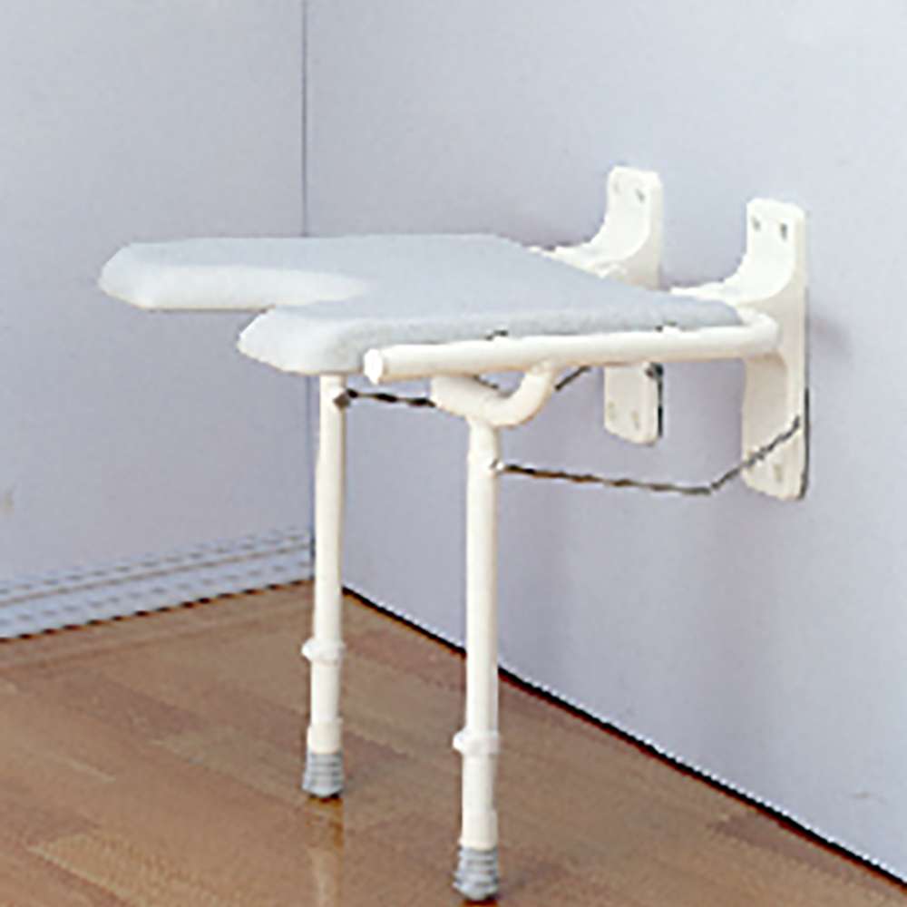 Nova foldable shower seat wall mounted