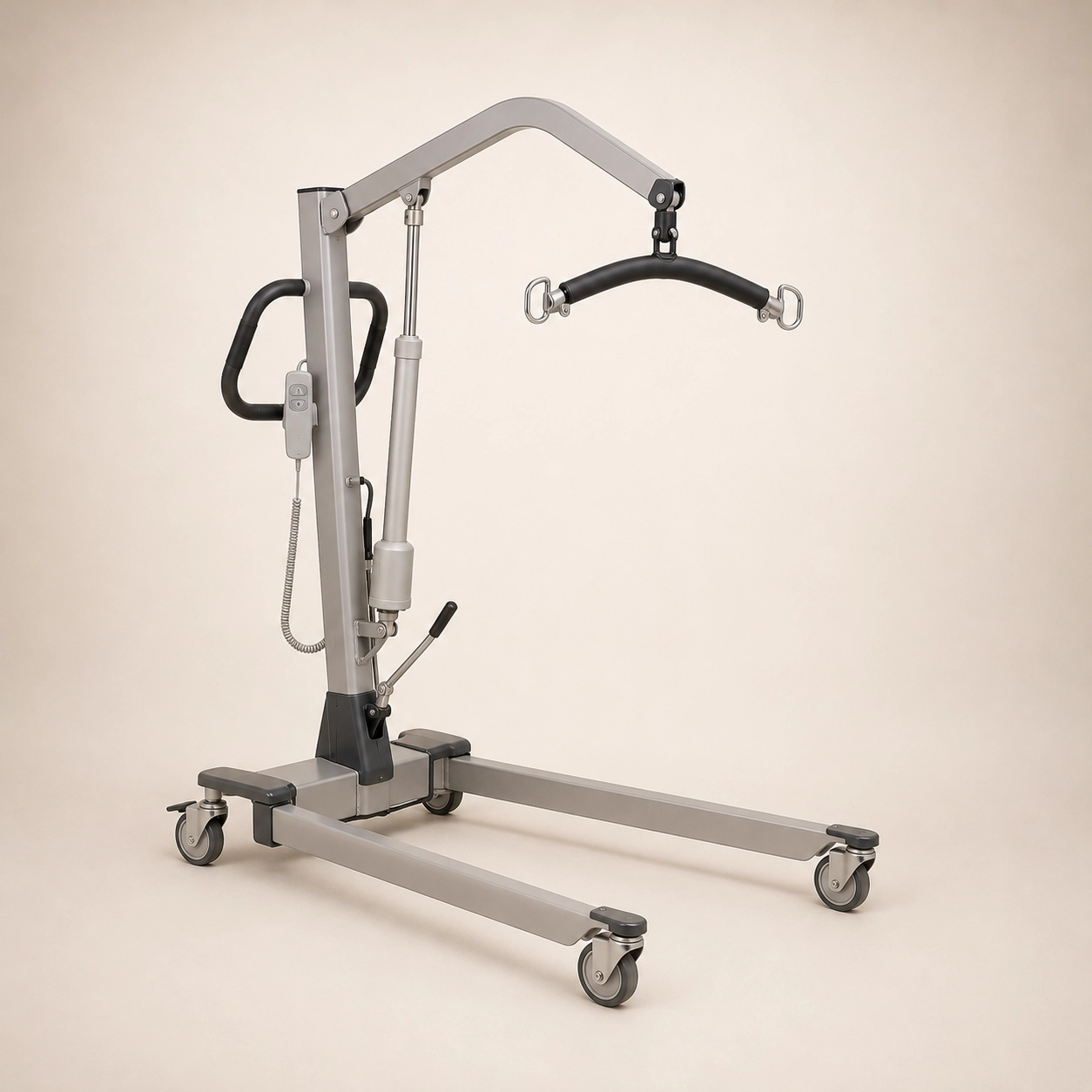 Hydraulic patient lift serviced and repaired by Hieline Medical in Plano, TX